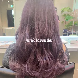 ロング カラー 岡野 静華のヘアスタイル