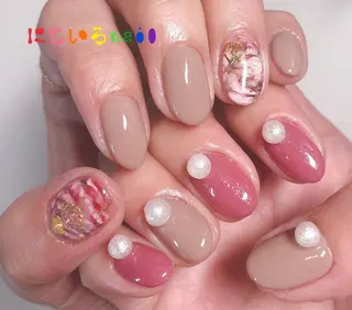 ネイル にじいろ nailのネイルデザイン