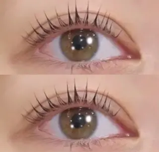 マツエク・マツパ eve🐰束間まつ毛 /透明感カラーのヘアスタイル