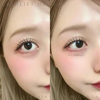 マツエク・マツパ MicoNoa所属・MicoNoa Asamiのマツエク・マツパデザイン