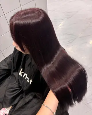 ロング カラー 表参道♡暗髪♡ 艶カラー♡アユミのヘアスタイル
