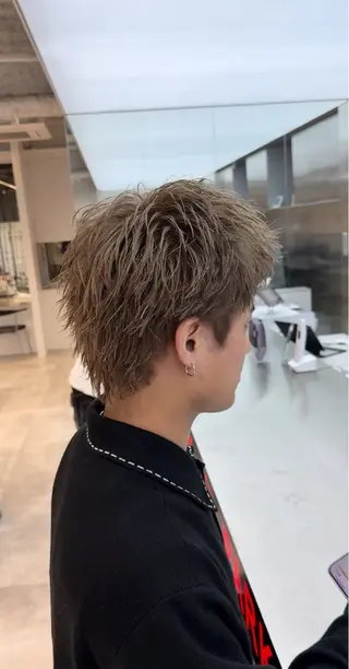 ショート カラー メンズ 【fifth】渡部 永遠のヘアスタイル