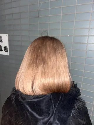 ショート カラー Vers所属・ほのか/西大橋/ /堀江/四ツ橋のヘアスタイル