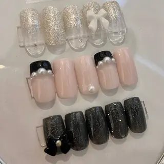 ネイル 🎀チーク/ちゅるん 🫧chisa🎀のネイルデザイン