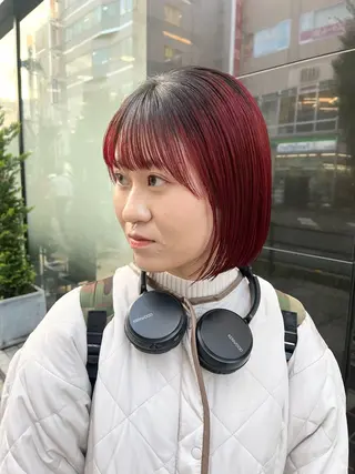 ショート カラー channel所属・Natsumi ❤︎のヘアスタイル