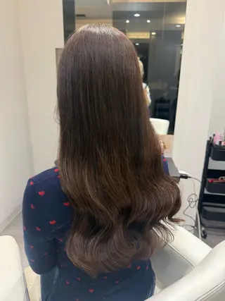 ロング カラー ハイトーン/髪質改善 🦋KASUGA🖤のヘアスタイル