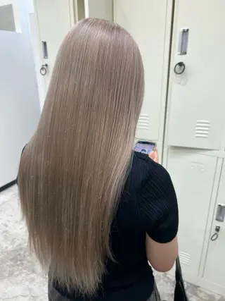 カラー 🌸ハイトーンカラー ゆずな 🌸のヘアスタイル