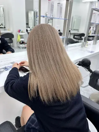 セミロング ヘアアレンジ カラー 🪞【公式】表参道 🪞knot🪞のヘアスタイル