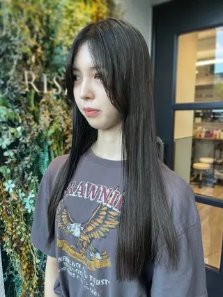 ロング 🪽ナチュラルヘア＊ 大下唯奈🪽🫧のヘアスタイル