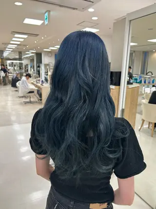 カラー 💜暖色系カラー/ ブリーチカラー💜のヘアスタイル