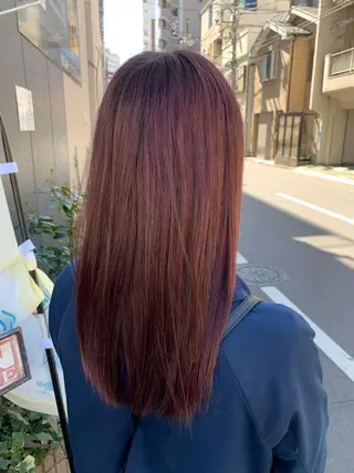 ロング カラー 髪質改善&Spa fee南越谷2号店所属・髪質改善/南越谷/ 山岸彩夏のヘアスタイル