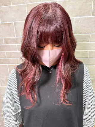 セミロング TRIERA 増川のヘアスタイル