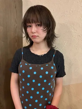 カラー ハイトーン/デザイン カラー/るいのヘアスタイル