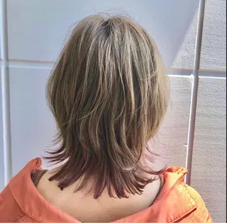 ミディアム カラー 辻堂メンズ特化 YU-YAのヘアスタイル