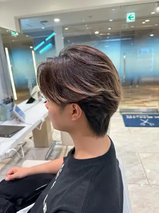 パーマ メンズ 波巻パーマ/毛流れ パーマ☘️りゅうせいのヘアスタイル