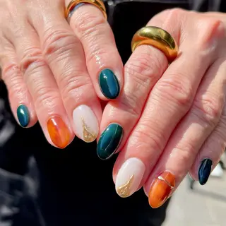 ネイル 🤎🧸 Aya 🧸🤎のネイルデザイン