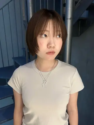 ショート 髙林 優衣のヘアスタイル