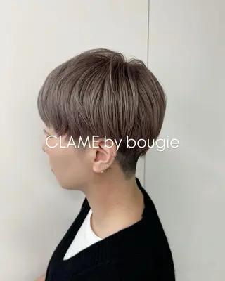 ショート CALME by bougie ENAのヘアスタイル