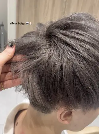 ショート カラー バレイヤージュ/ヘア アレンジ/shionのヘアスタイル