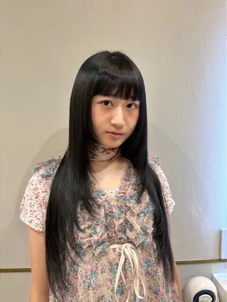 ロング Tia.所属・縮毛矯正／髪質改善 _MiMiのヘアスタイル