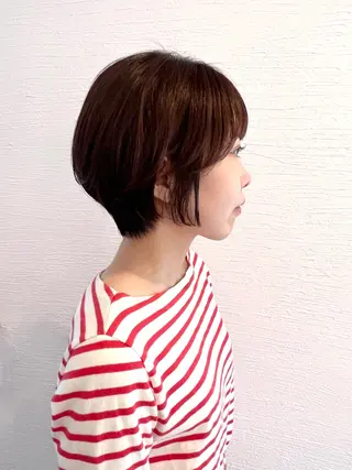 ショート Strawberry所属・原田 志保のヘアスタイル