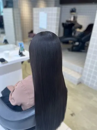 ロング カラー ヘアアレンジ 透明感/横浜/ 白髪染め🍀山口陽亮のヘアスタイル