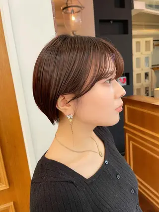 ショート カラー メイクス表参道所属・ショート/ボブ 矢野湧也のヘアスタイル