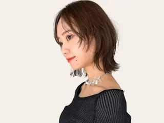 ショート ボブ/ぱつっとボブ/ 谷口 海星のヘアスタイル