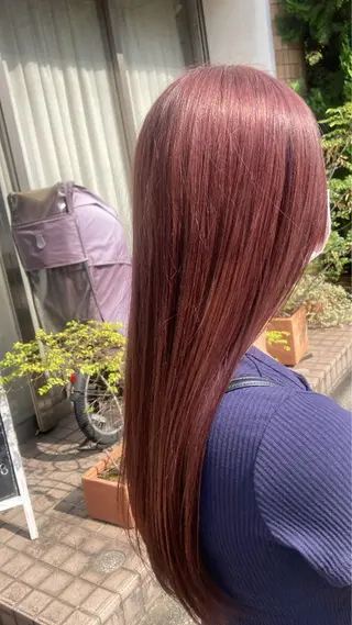 カラー 【透明感カラー】 上村響月のヘアスタイル