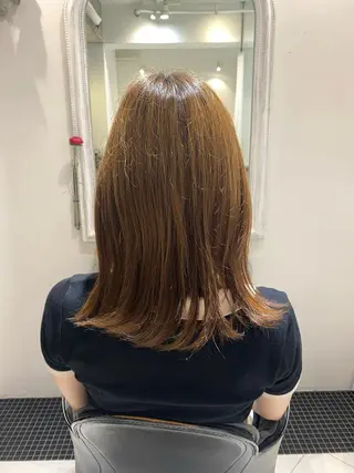 ミディアム カラー ducha所属・DUCHA Tomida naoのヘアスタイル