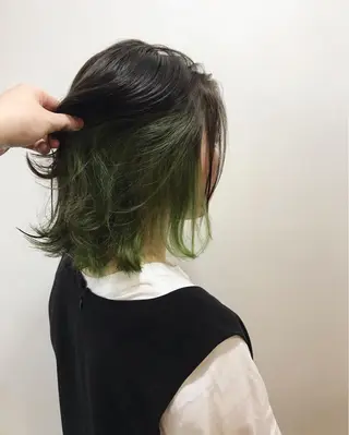 カラー フラム所属・WATANABE MISAKIのヘアスタイル