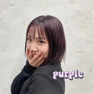 カラー picasso yume/ボブカットのヘアスタイル