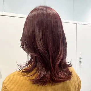 ミディアム カラー Kurume／ NORA UMEDAのヘアスタイル