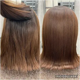 ミディアム 巻ける縮毛矯正🌸 勝倉　麗のヘアスタイル