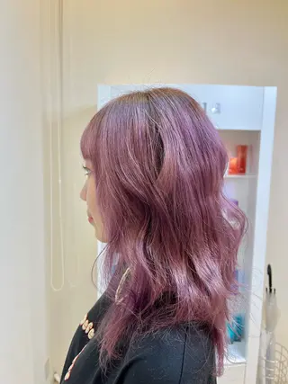 ロング カラー メンズカット／パーマ 牛尾丈のヘアスタイル