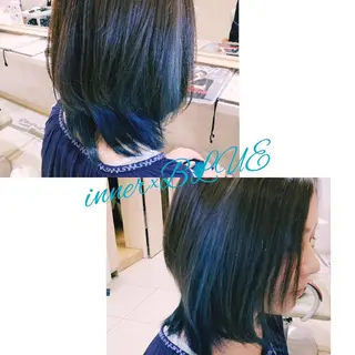 カラー 中村 真依のヘアスタイル