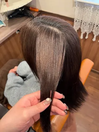 セミロング Chocolat阿部野所属・なかじま ささらのヘアスタイル