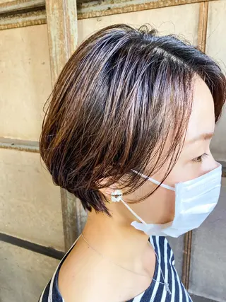 ショート MIRUCO by KURAKU所属・マキシ ヤスアキのヘアスタイル