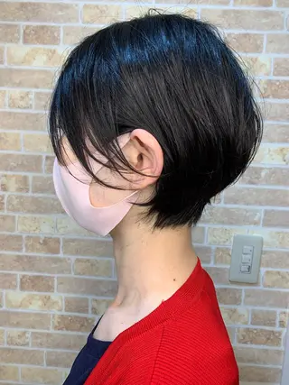 ショート 再現性ショートボブ 木又克美のヘアスタイル