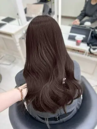 ロング Fuka🤍銀座/ 韓国風hairのヘアスタイル