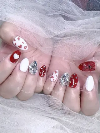 ネイル 長いだし/スカルプ/ パラシェルN.oneのネイルデザイン