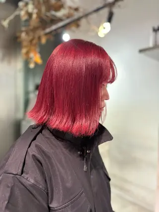 ミディアム カラー 【CHERIE】天神 大名サロン💫りんのヘアスタイル