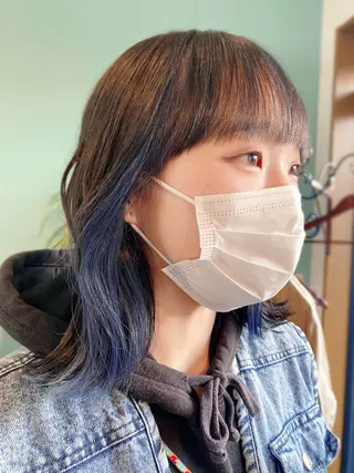 ミディアム カラー S. RYUTAのヘアスタイル