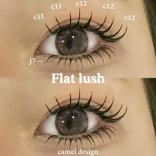 マツエク・マツパ EYELA uenoのマツエク・マツパデザイン