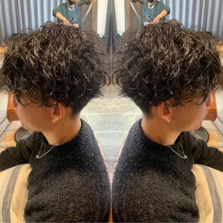 ショート パーマ 韓国🇰🇷 ✂︎hair 内田愛のヘアスタイル