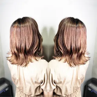 ミディアム カラー 🦋韓国系指名No1 店長/圓山 祐也🦋のヘアスタイル