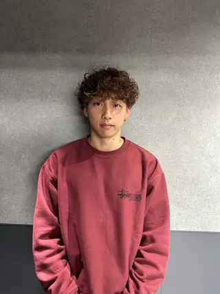 メンズ 🎖️似合わせメンズ パーマ🎖️カネキのヘアスタイル