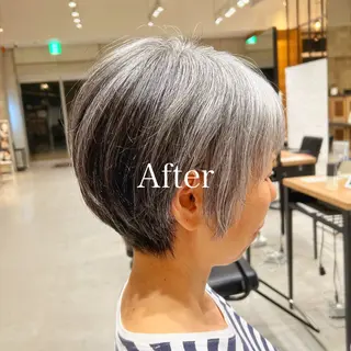 ショート レディースヘア💫 加藤たいが🐯のヘアスタイル
