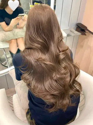 カラー 美髪矯正 ブリーチな しダブル🍒❤ゆうきのヘアスタイル