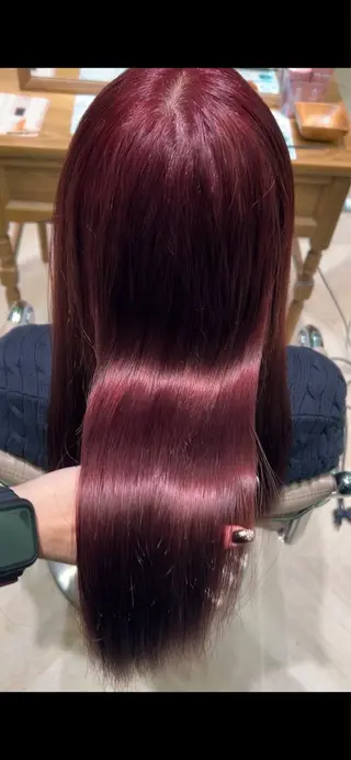 ロング 🥀暖色/エクステ/ ヘアメ/横浜/かなこのヘアスタイル